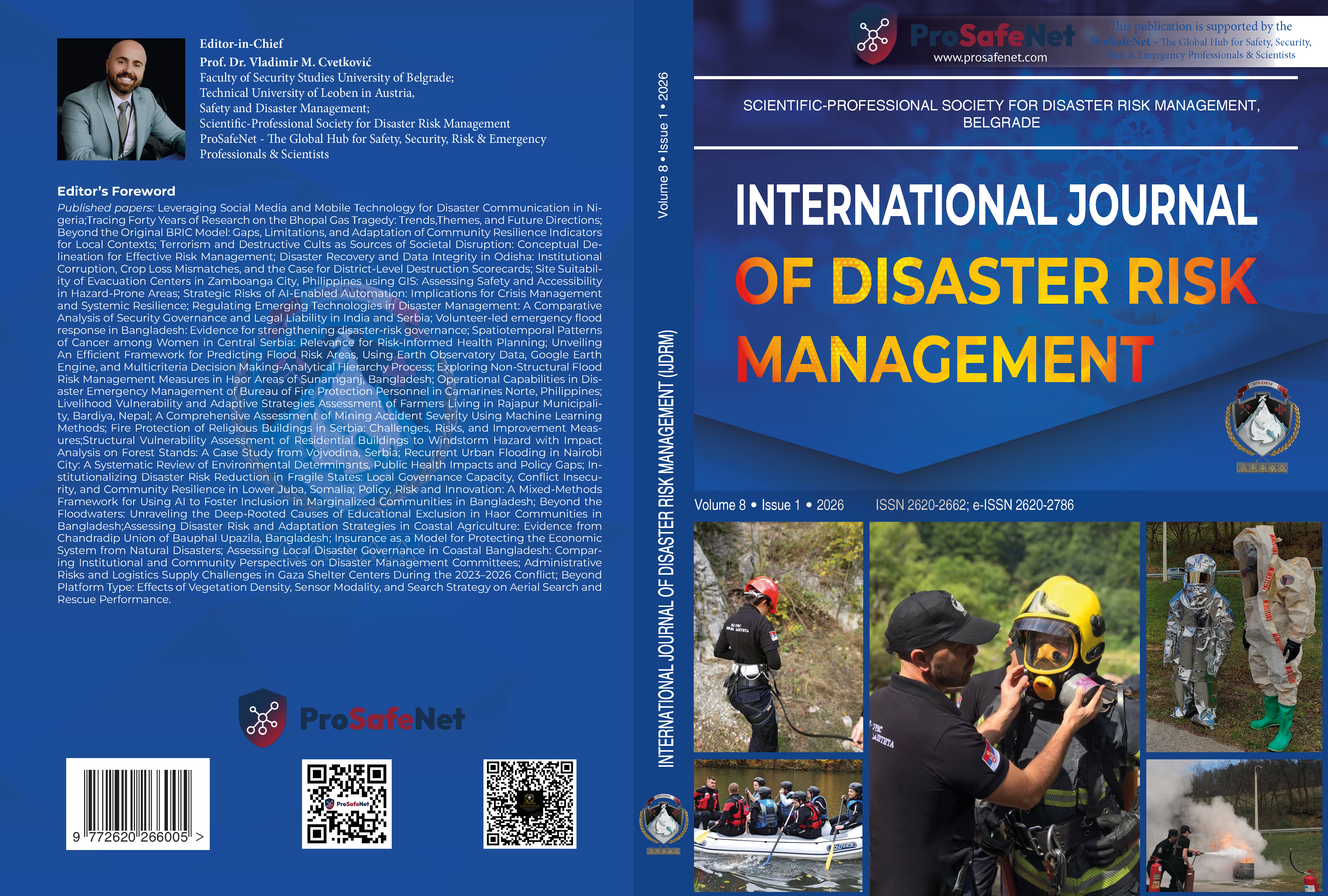 International Journal of Disaster Risk Management — Vol. 8, No. 1, 2026