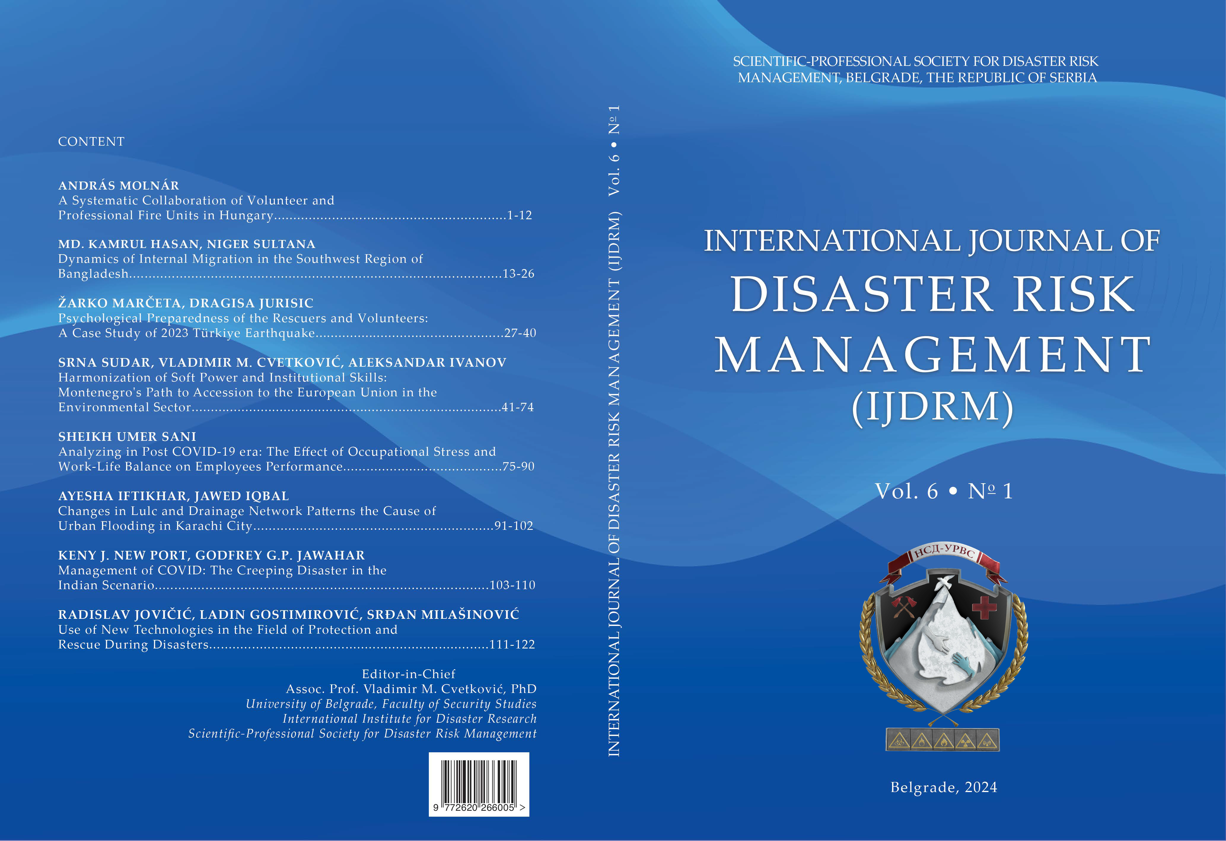 					View Vol. 6 No. 1 (2024): International Journal of Disaster Risk Management (IJDRM)
				